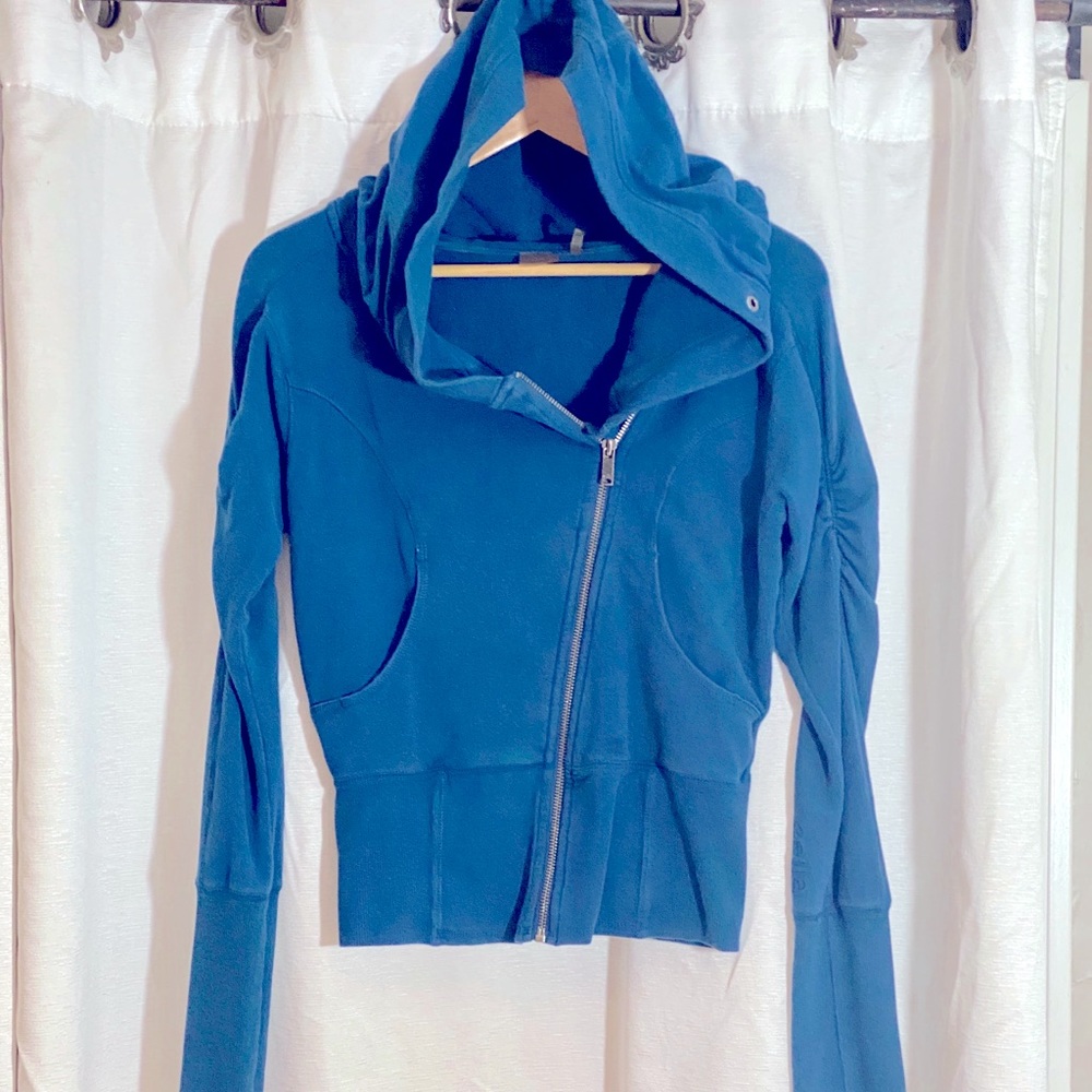 Zella Teal Zip Hoodie